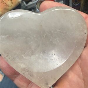 Quartz Heart Ring Dish